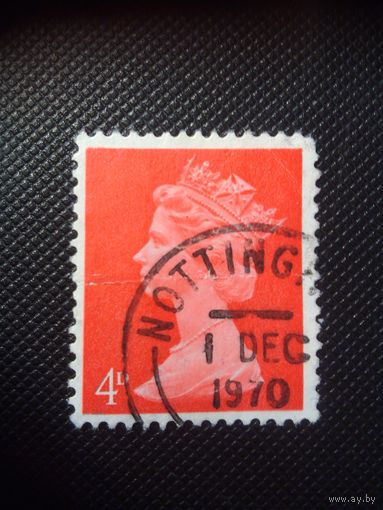 Великобритания. Стандарт. 1968г. гашеная