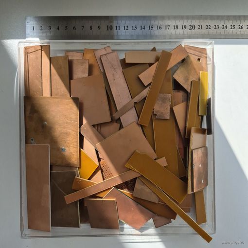 Гетинакс фольгированный односторонний обрезки