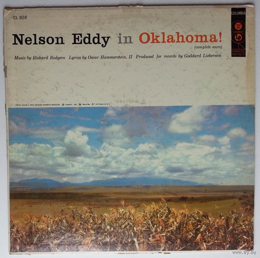 LP Nelson Eddy – Oklahoma! (1956) Stage & Screen, Score, Musical