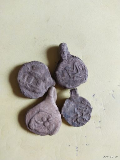Вислая печать 4 штуки (Ж7*)