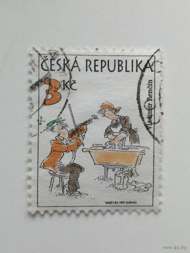 Чехия 1995. Забавные Рисунки