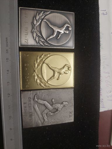 Плакетка спорт Швеция