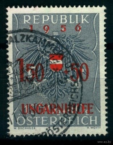 Австрия - 1956 [Mi. 1030] Гашеная (AT10)