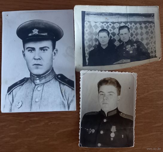 Фотографии черно-белые.Военные.