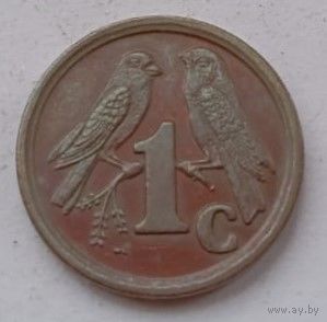 ЮАР 1 цент 1993 год, VF