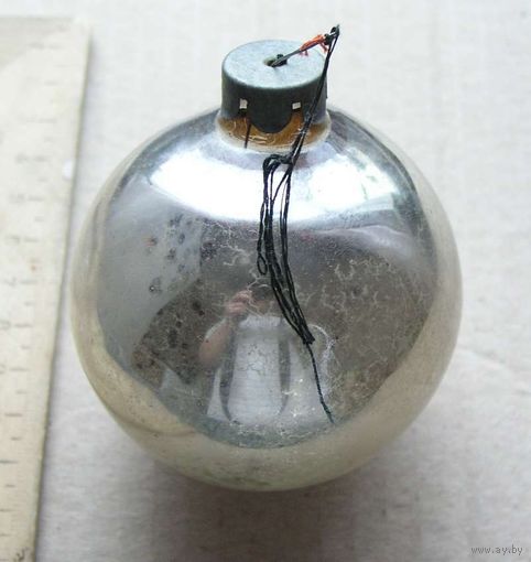 Елочная игрушка ШАР  времен СССР 1930-40-е года