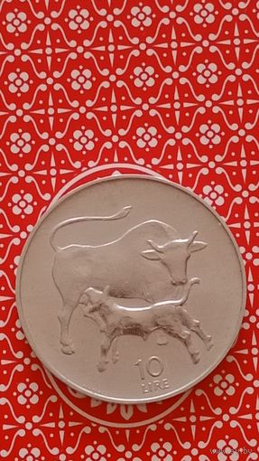 Сан Марино 10 лир 1972