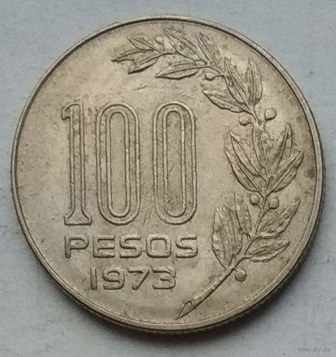 Уругвай 100 песо 1973 г.