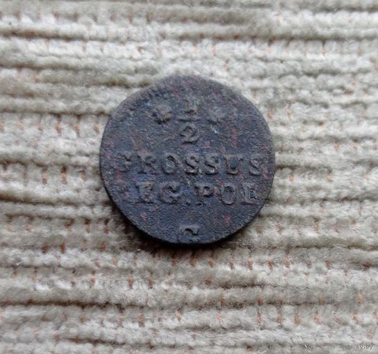 Werty71 Польша 1/2 гроша 1767 1Б