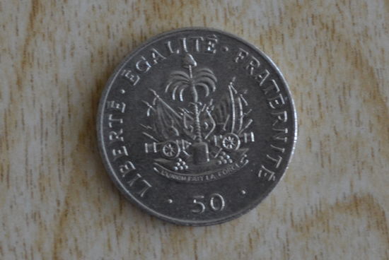 Гаити 50 сантимов 1991