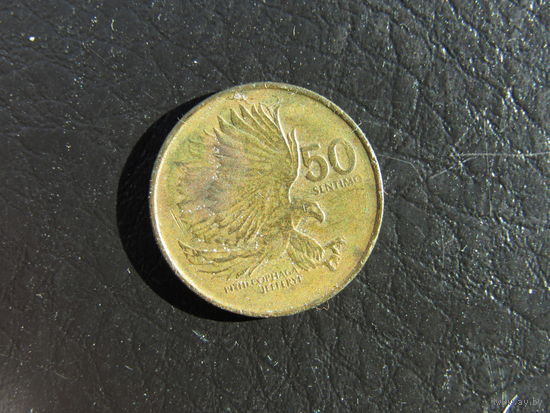 Филиппины. 50 сентимо. 1991. С 20 копеек. Распродажа коллекции. Смотрите другие лоты.