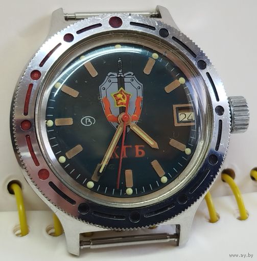 Часы "Восток-Амфибия" КГБ, Автоподзавод,Состояние,корпус нерж.Сталь,За вашу цену!!