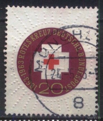 ГЕРМАНИЯ, ФРГ - 1963 [Mi. 400]  Гашеная (DE04)