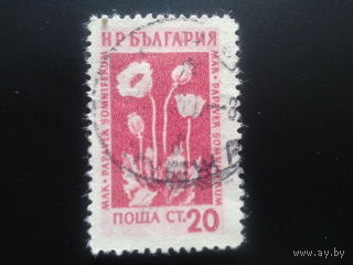Болгария 1954 цветы