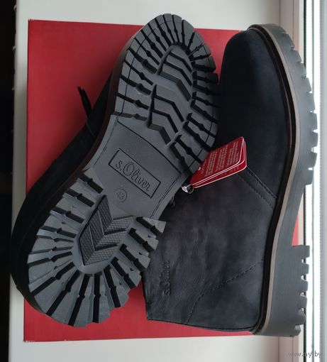 НОВЫЕ s.Oliver, оригинал, кожа (43 р-р)