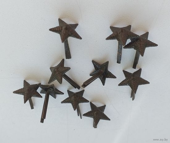 Звезды стальн. конец 1950-годов,  МОС, на погоны