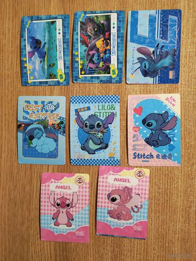 Карточки - Лило и Стич кино мультфильмы Lilo & Stitch