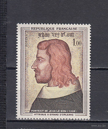 Живопись. Франция 1964. 1 марка. Michel N 1466 (1,5 е).