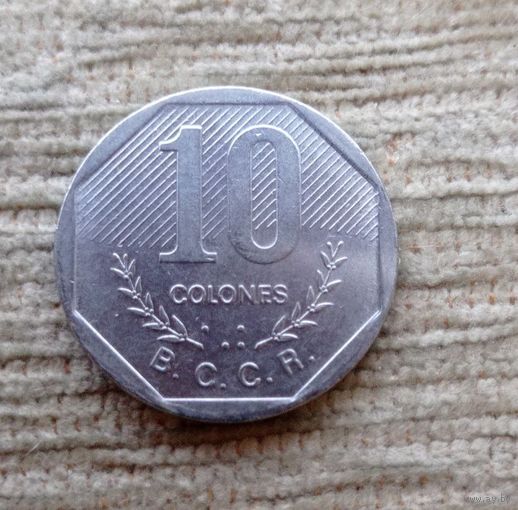 Werty71 Коста Рика 10 колонов 1992 Корабль