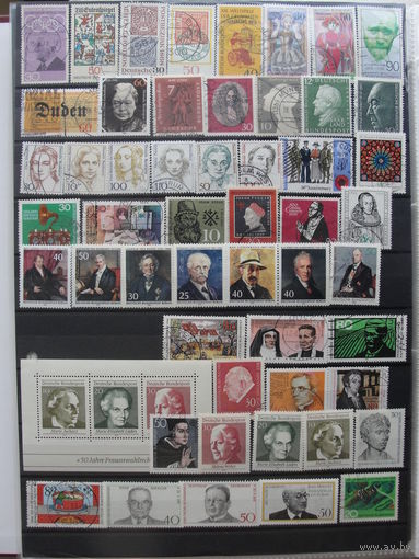 Продажа коллекции с 1 рубля! Культура и искусство на почтовых марках мира.