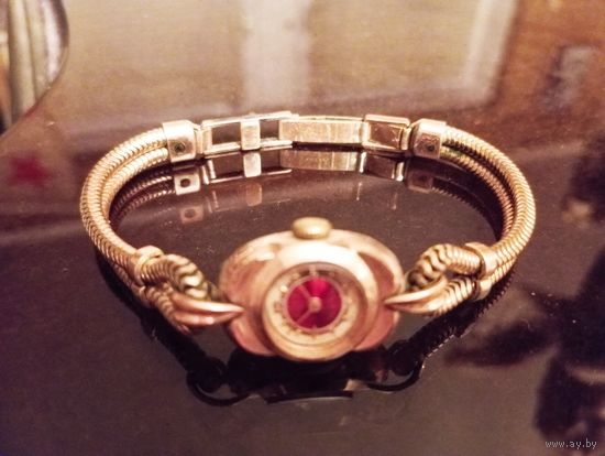 - Часы EPORA Германия 1950-ые РЕДКОСТЬ gold plated double 20 mikron edelstahlboden