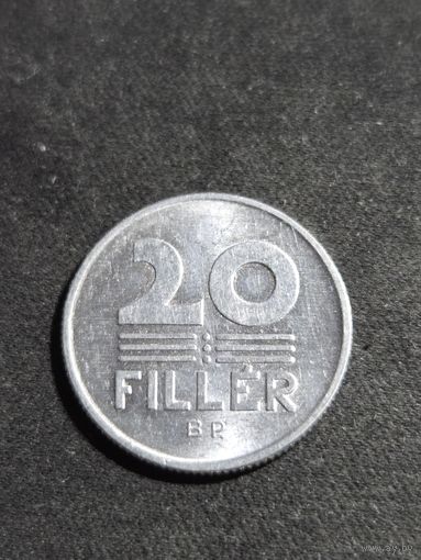 Венгрия 20 филлеров 1986