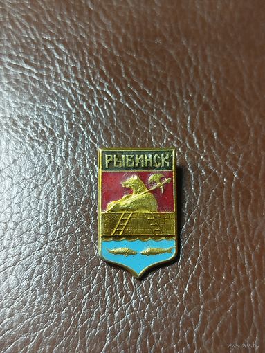 Значок герб Рыбинск