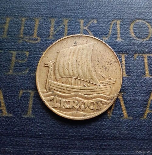 1 крона 1934 Эстония #013-A01