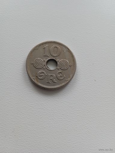 Дания 10 оре 1946 г.