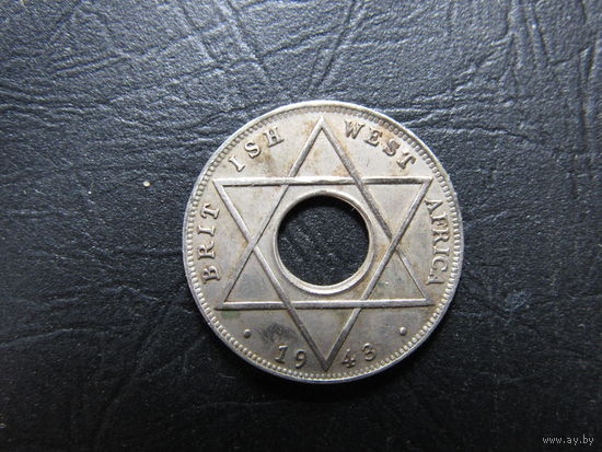 Британская Западная Африка.1\10 пенни.1943. С 20 копеек. Распродажа коллекции. Смотрите другие лоты.