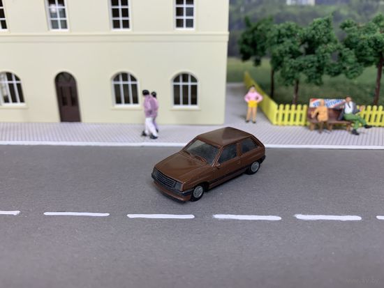 Opel Corsa. Масштаб НО 1:87.