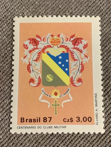 Бразилия 1987. Герб военного клуба