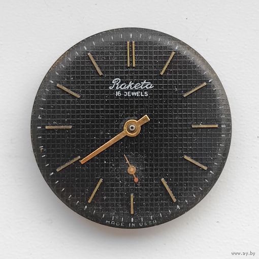 Часы Ракета. Циферблат и механизм.