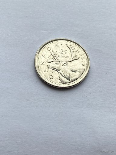 25 центов 2015 г., Канада
