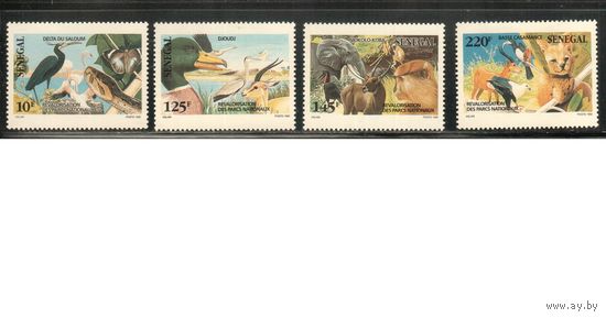 Сенегал-1992 (Мих.1179-1982) ,  ** , Фауна (полная серия)