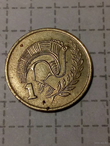 1 цент Кипр 1983 год