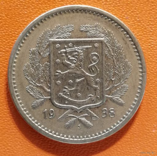 Финляндия 20 марок 1938 г., KM# 32