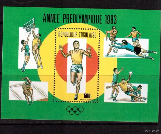 Того-1983,(Мих.Бл.201) **  , Спорт,ОИ-1984