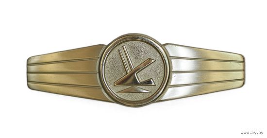 Бундесвер (Вооруженные силы Германии). Квалификационный знак старого образца для персонала службы безопасности. Серебряная степень