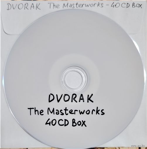 DVD MP3  - DVORAK - The Masterworks (40 CD Box Set) - 1 DVD