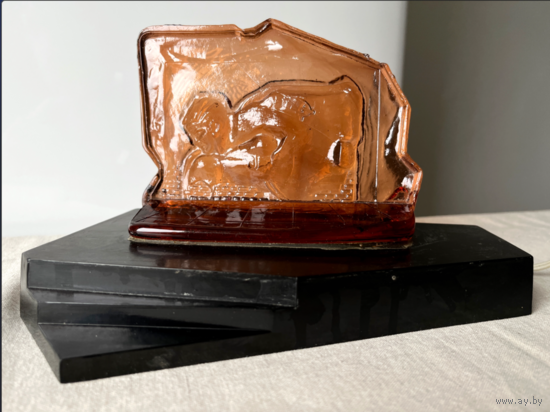 Светильник настольная лампа стекло Брест