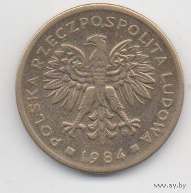 НАРОДНАЯ РЕСПУБЛИКА ПОЛЬША 2 ЗЛОТЫХ 1984. UNC