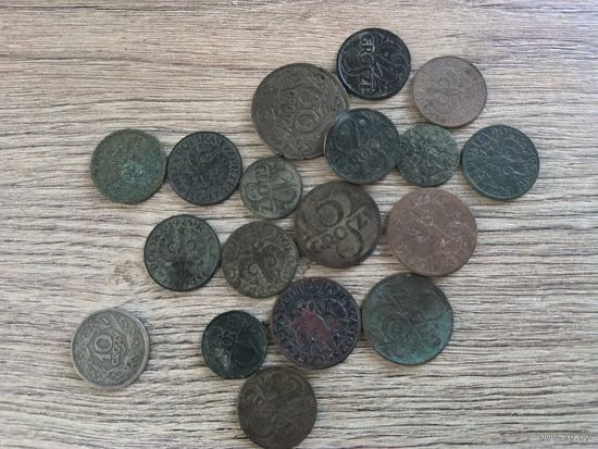 Монеты довоенная Польша