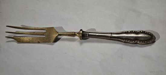 Вилка серебро ( ручка )