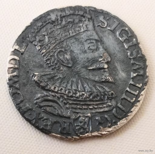 3 гроша 1594 год, трояк.   Мальборг.