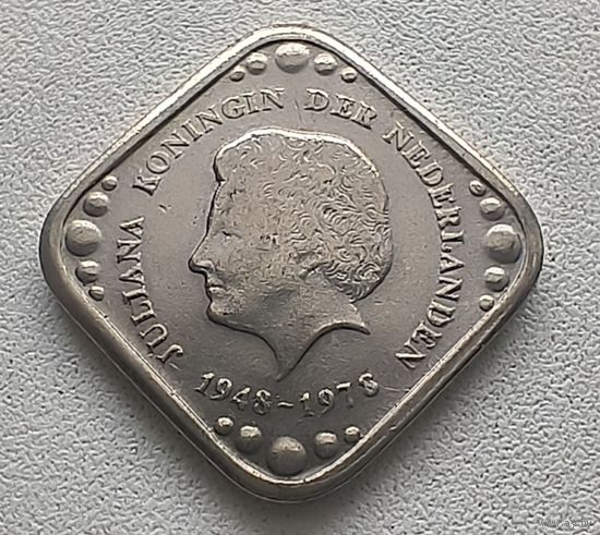 Нидерланды 5 центов, 1978 30 лет правления Королевы Юлианы 4-4-40