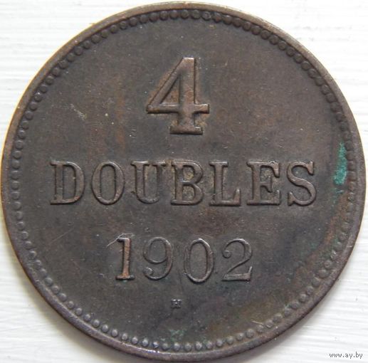 8. Гернси 4 дубля 1902 год. Эдвард-8