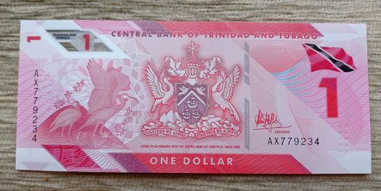 Werty71 Тринидад и Тобаго 1 доллар 2020 UNC банкнота