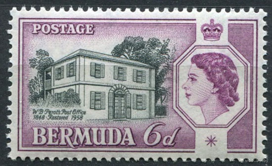 Бермудские Острова 1959 **  серия 1 марка Британские колонии