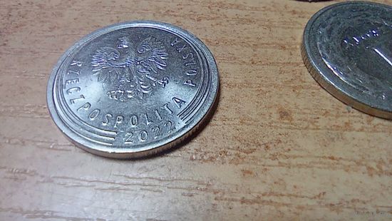 1 злотый 2022 года Польша